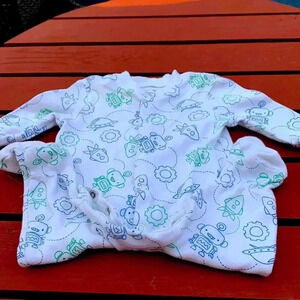 Five for 25 NWOT  George sleeper, 100% cotton w robots